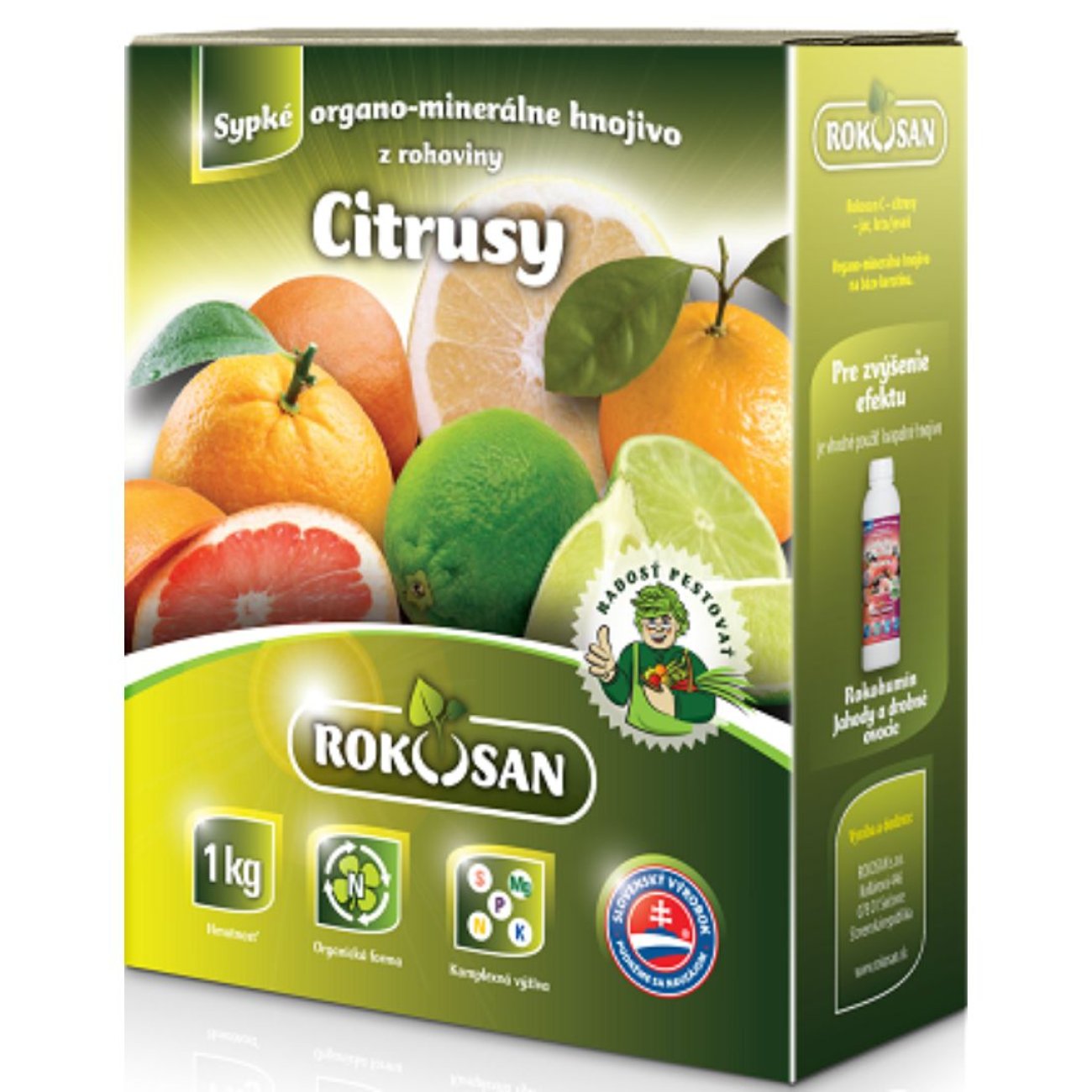 Obrázok Citrusy – sypké organickominerálne hnojivo z rohoviny - 1KG