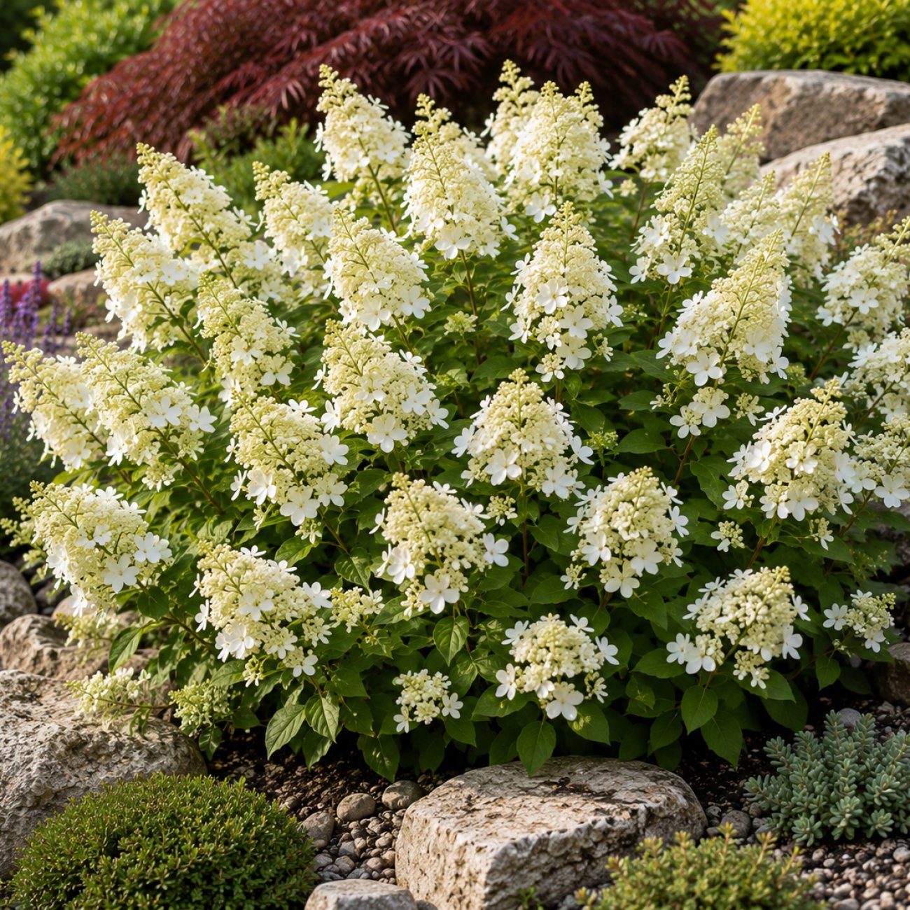 Obrázok Hortenzia metlinatá (Hydrangea paniculata) ‘KYUSHU’ - výška 20-30 cm, kont. C2L