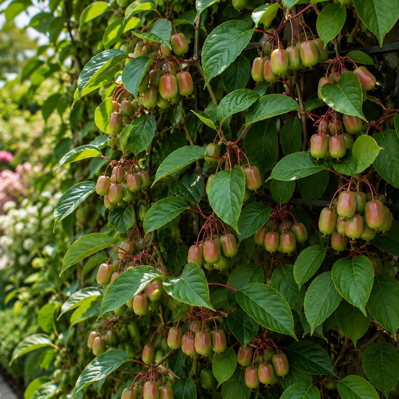 Obrázok Aktinídia žilnatá - kiwi (Actinidia arguta) ‘GENEVA’ - výška 30-50 cm, kont. C2L
