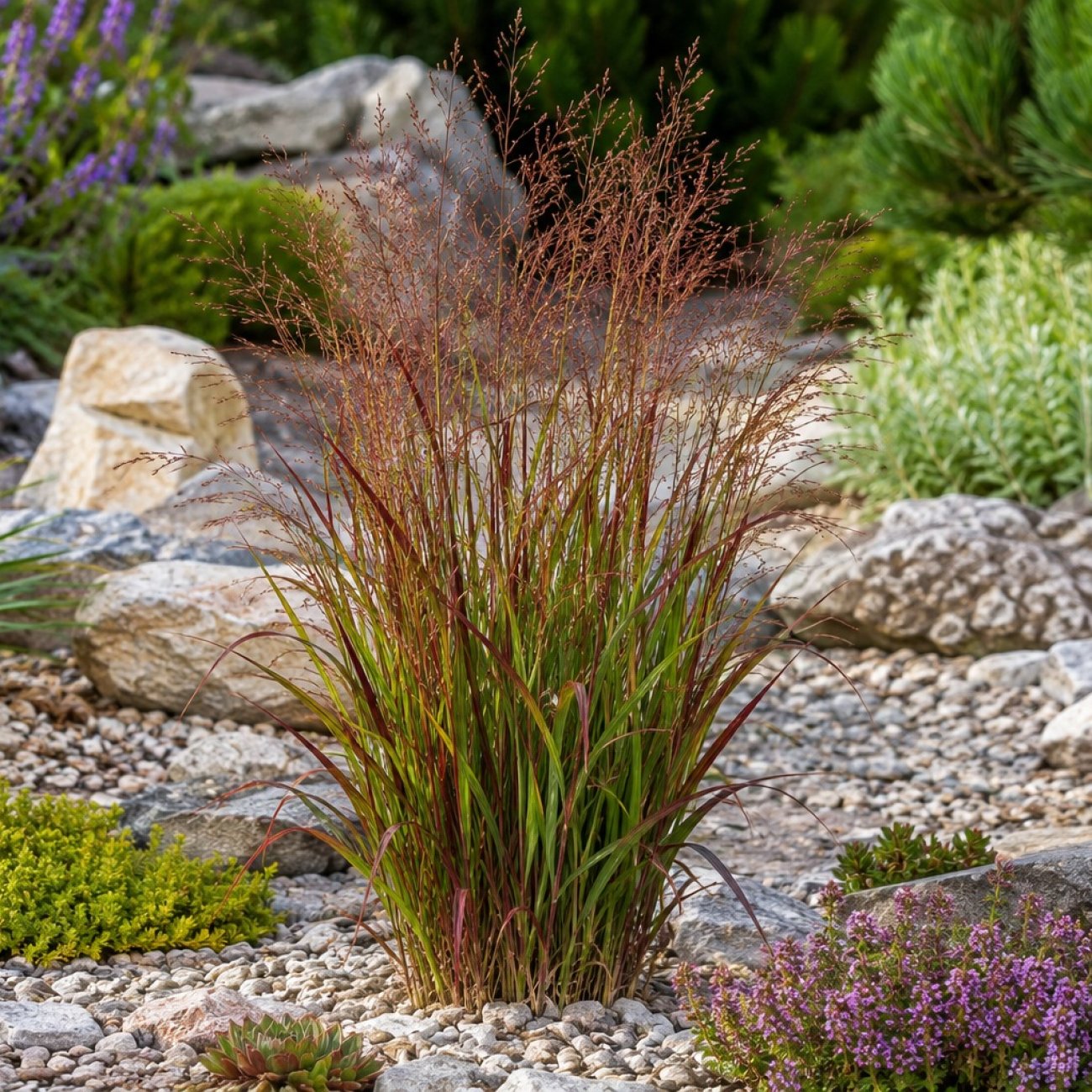 Obrázok Proso prútnaté (Panicum virgatum) ‘SQUAW’ kont. C1,5L